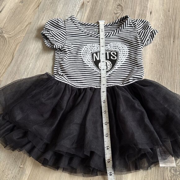 Brooklyn Nets NBA Sequin Tutu Dress Size 18 Months - Picture 7 of 8